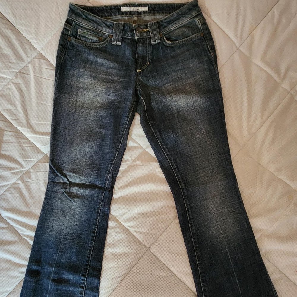 Joe's HONEY Low-Rise Bootcut Jeans in "Collins," Size 27